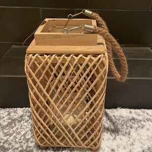 Opal house lantern. No candle included. NWT